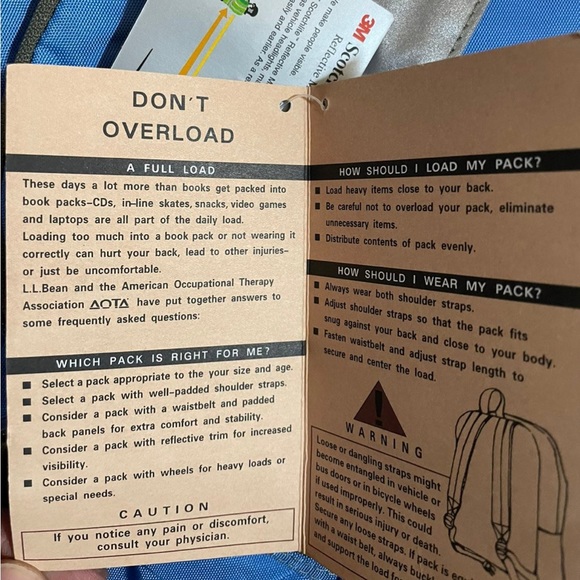 L.L. Bean Bags Vintage Nwt Ll Bean Pack Poshmark